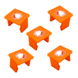 FragLoc™ – Egg Crate Snap-In Frag Plug Holders (Pack of 5)