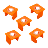 FragLoc™ – Egg Crate Snap-In Frag Plug Holders (Pack of 5)