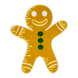 Gingerbread Man Cover for Scrub Buddy (Holiday Tank Decor | Cover Only)