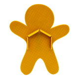 Gingerbread Man Cover for Scrub Buddy (Holiday Tank Decor | Cover Only)