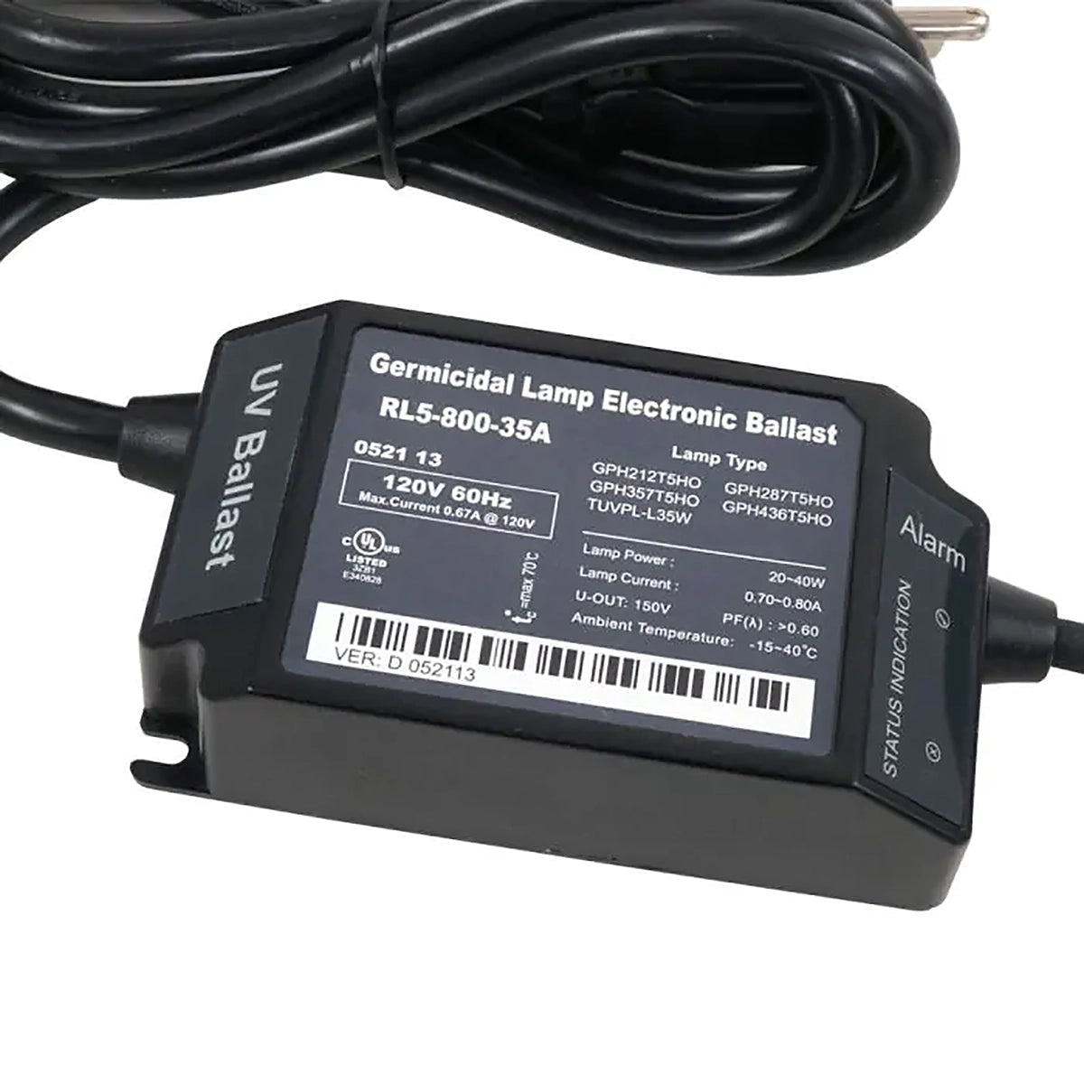 27 Watt High Output UV Sterilizer