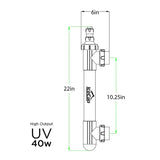 40 Watt High Output UV Sterilizer