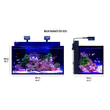 MAX NANO G2 XXL Aquarium (53 Gal)