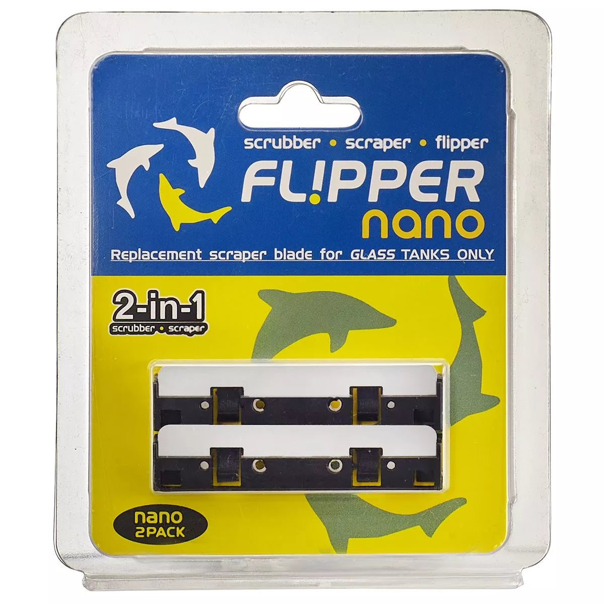 Flipper Nano Stainless Steel Blades (2 Pack)