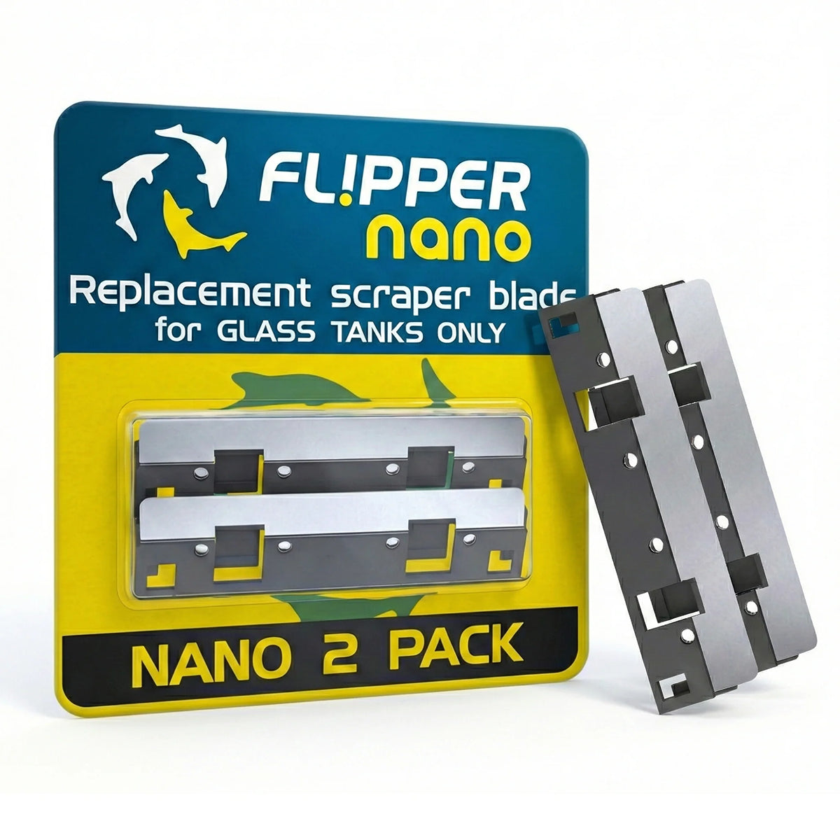 Flipper Nano Stainless Steel Blades (2 Pack)