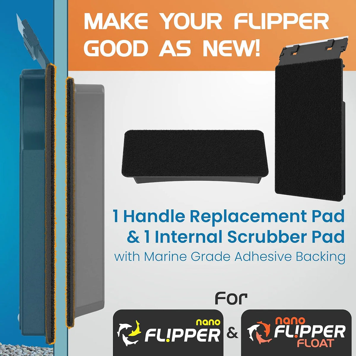 Flipper Nano Replacement Pads Universal Maintenance Kit