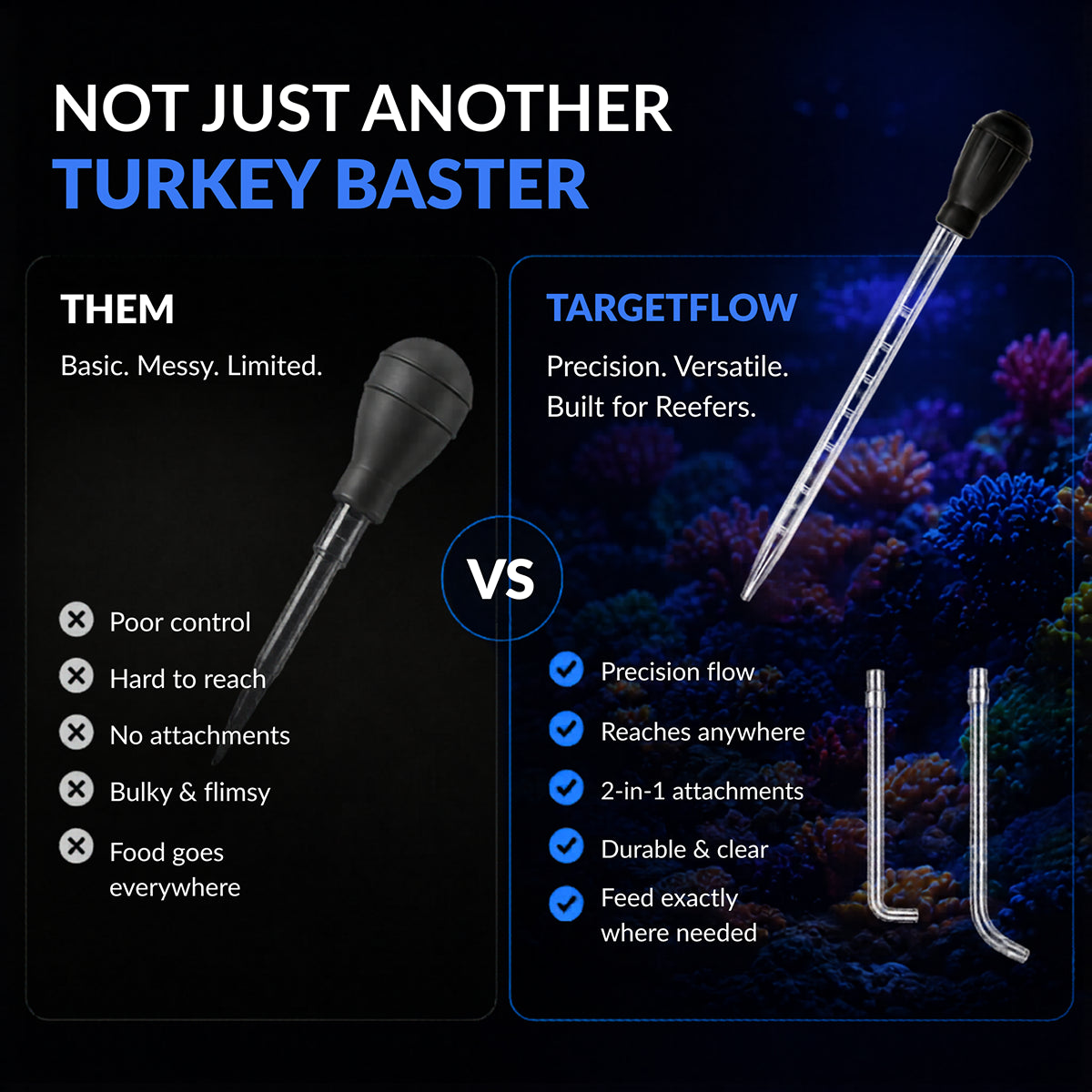 TargetFlow - Ultimate 4-in-1 Precision Reef Tool