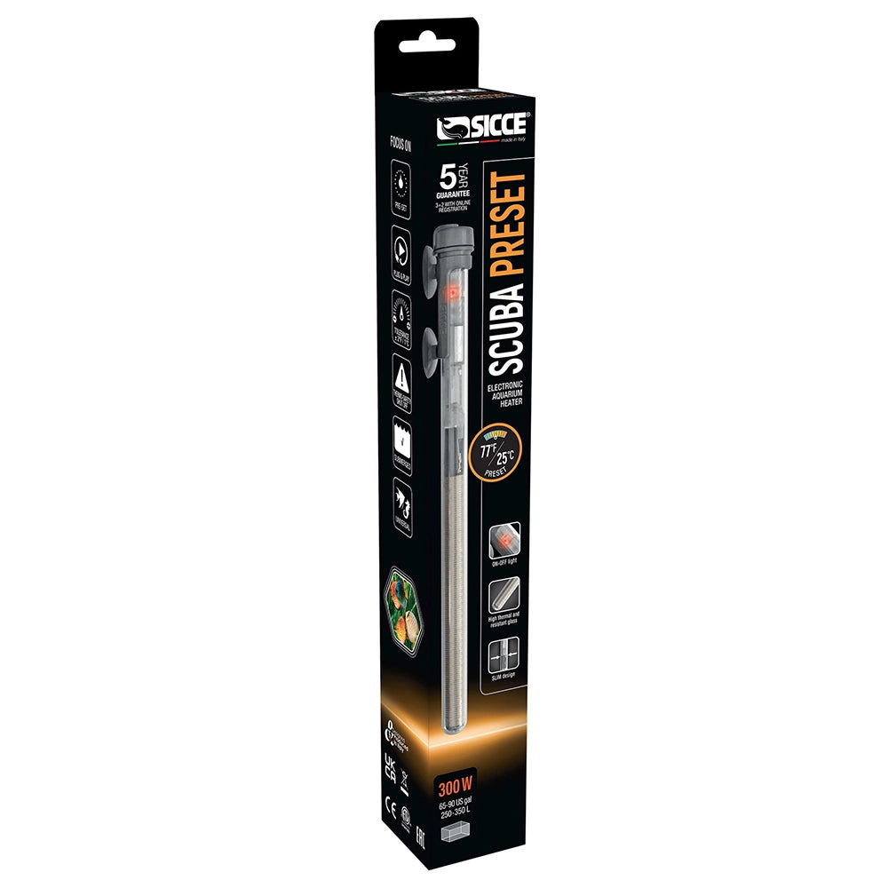 Scuba Preset Aquarium Heater
