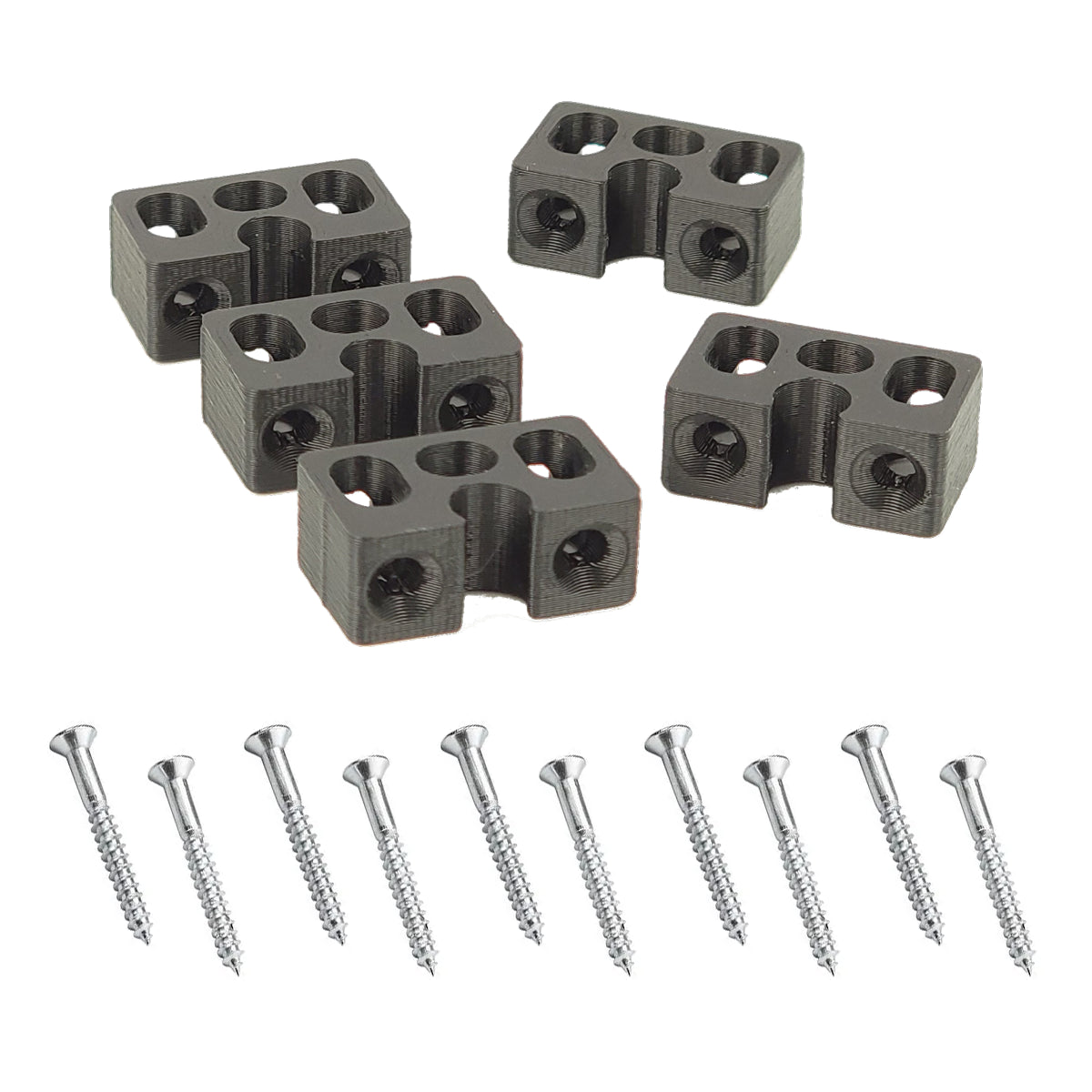 1/4" RO Tubing Brackets - 5 Pack