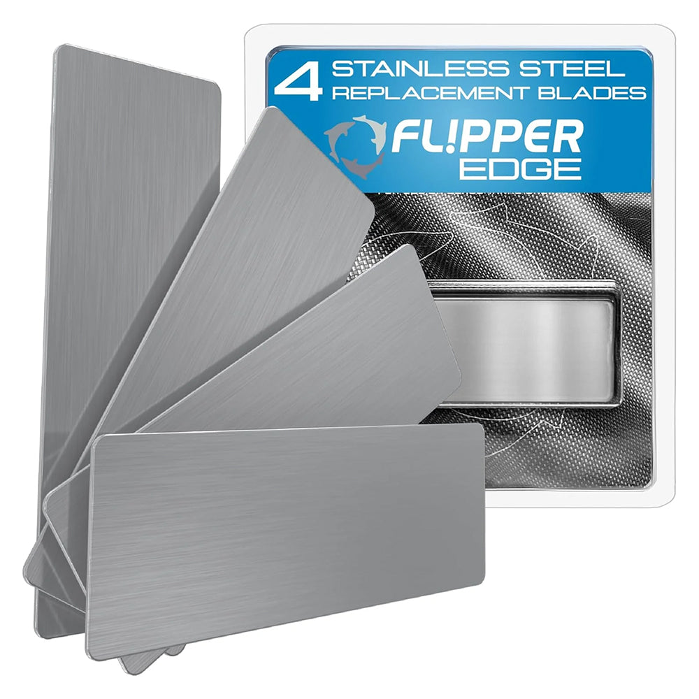 Flipper EDGE Stainless Steel Blades (4 Pack)