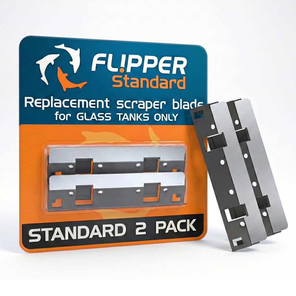 Flipper Standard Stainless Steel Blades (2 Pack)
