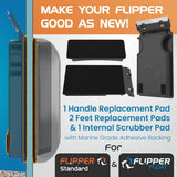 Flipper Standard Replacement Pads Universal Maintenance Kit