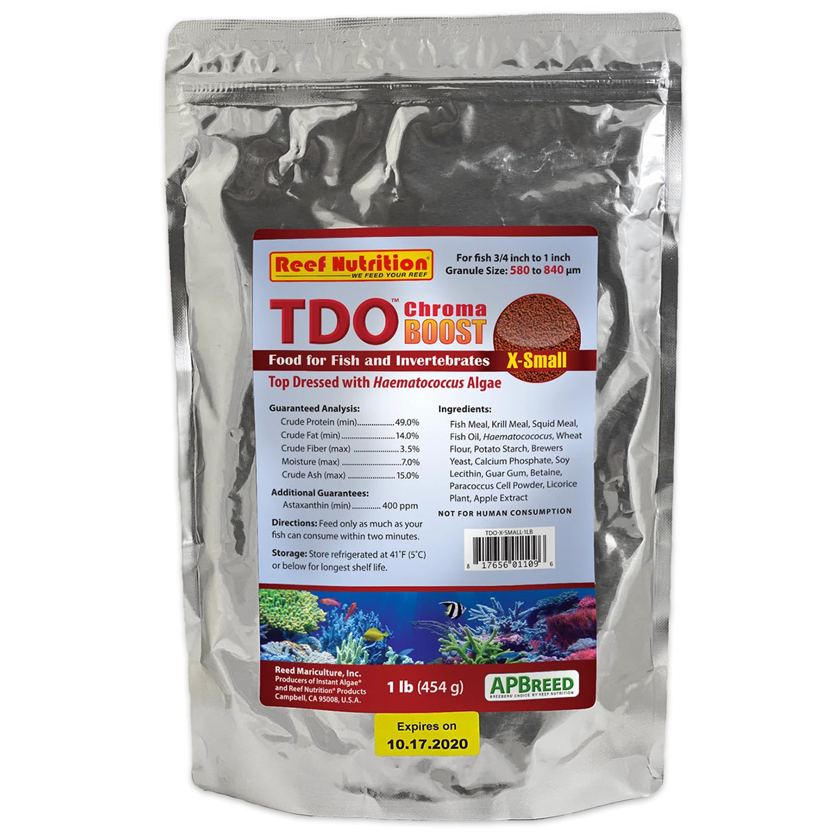 TDO-C1 Chroma Boost Extra Small Fish Food