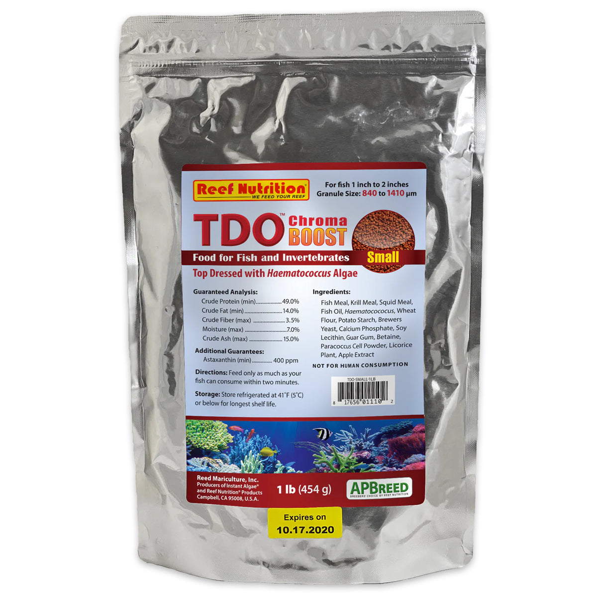 TDO-C2 Chroma Boost Small Fish Food