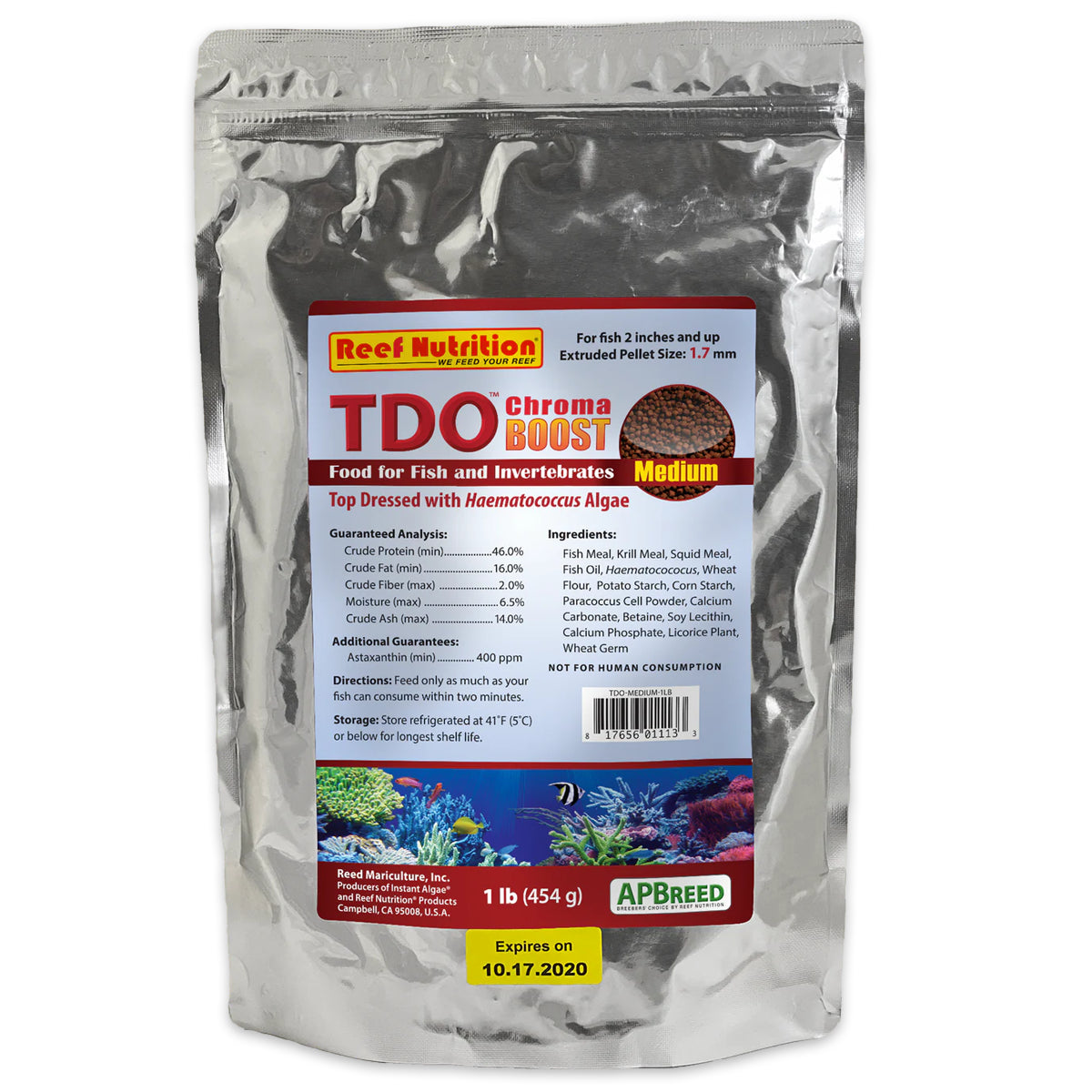 TDO-EP1 Chroma Boost Medium Fish Food