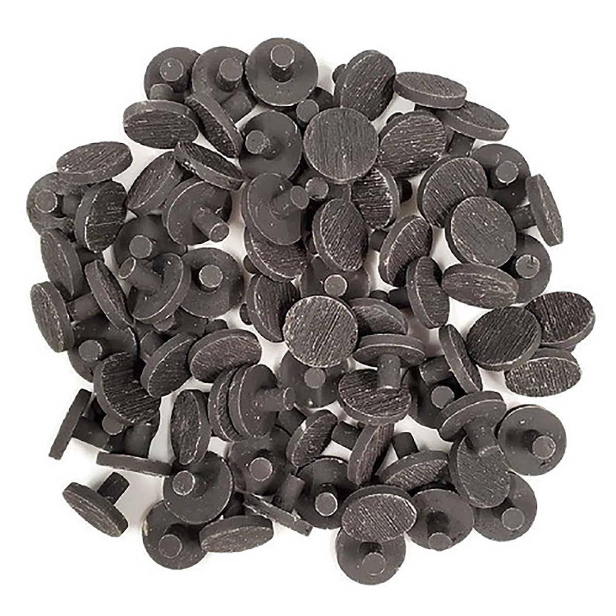 Hawaiian Black XL Ceramic Coral Frag Plugs