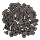 Hawaiian Black XL Ceramic Coral Frag Plugs