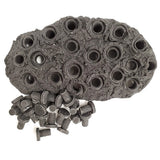 Hawaiian Black Ceramic Coral Frag Hub 20.0