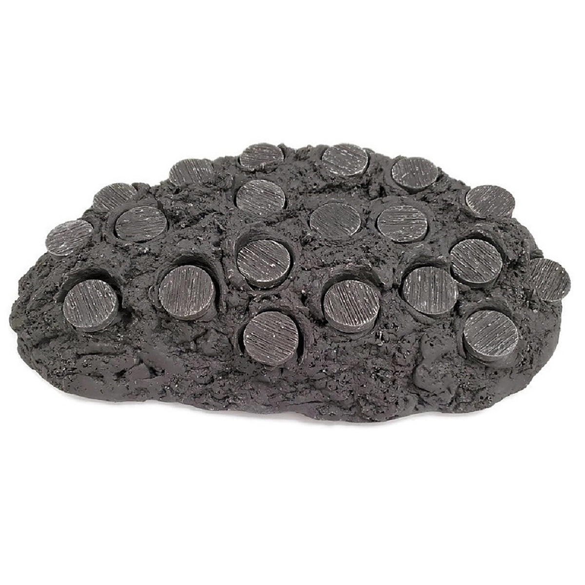 Hawaiian Black Ceramic Coral Frag Hub 20.0