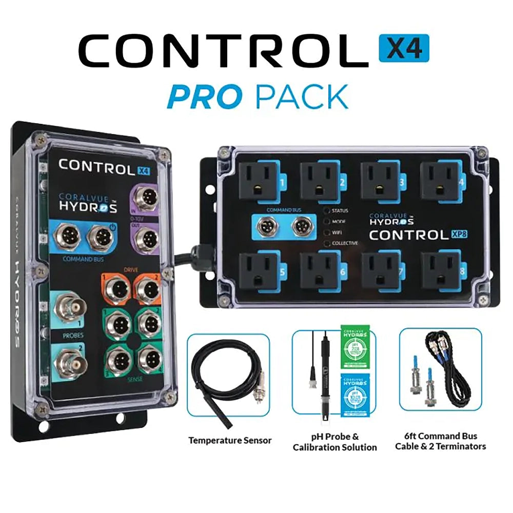 Hydros Control X4 Aquarium Controller PRO Pack