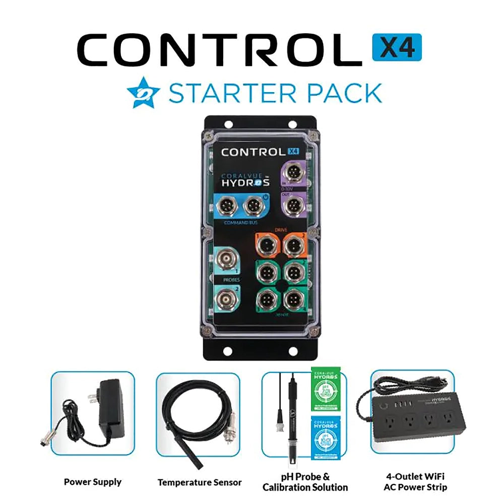 Hydros Control X4 Aquarium Controller Starter Pack