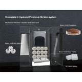 Dice AIO 12 Gallon Nano Cube Aquarium w/ MJ-L165 LED