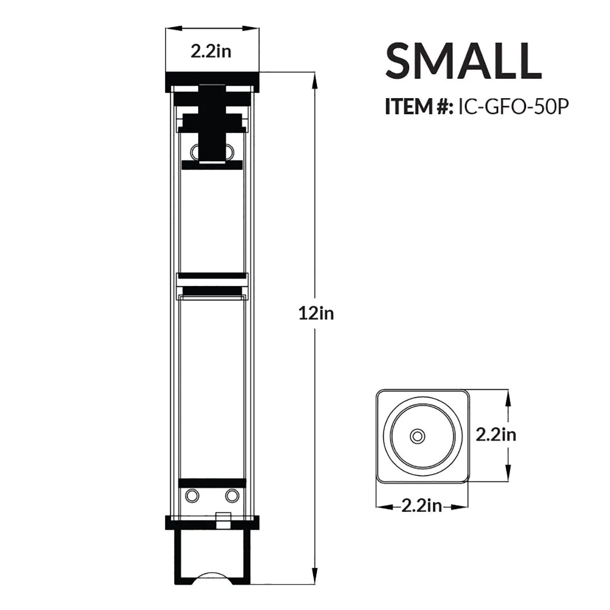 Controllable 12v DC Media Reactor