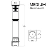 Controllable 12v DC Media Reactor