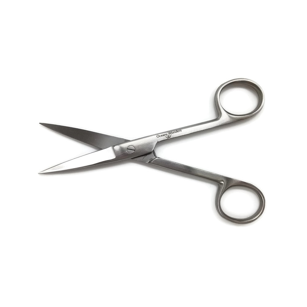 6" Stainless Steel Soft Coral Scissors