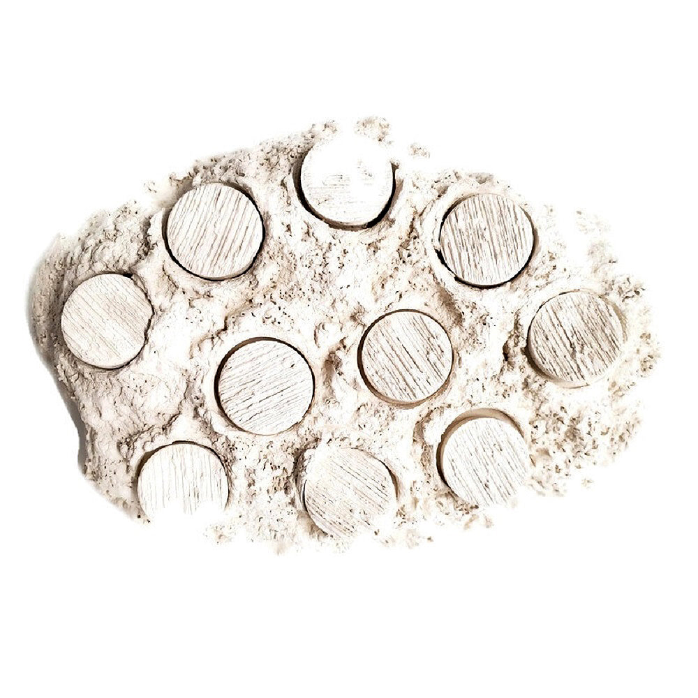 Natural White Ceramic Coral Frag Hub 10.0