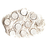 Natural White Ceramic Coral Frag Hub 10.0