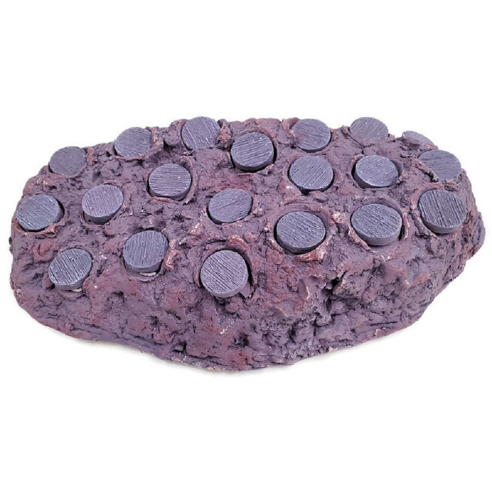 Coralline Purple Ceramic Coral Frag Hub 20.0