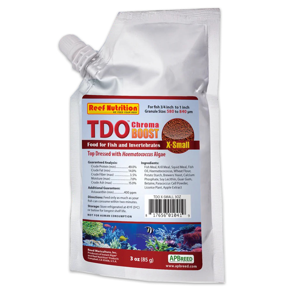 TDO-C1 Chroma Boost Extra Small Fish Food 3 oz