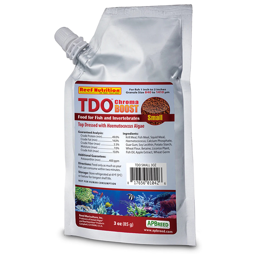 TDO-C2 Chroma Boost Small Fish Food 3 oz