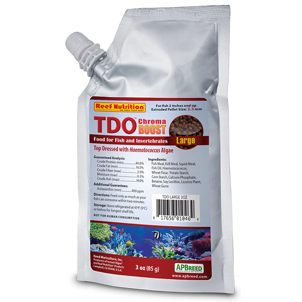 TDO-EP2 Chroma Boost Large Fish Food 3 oz