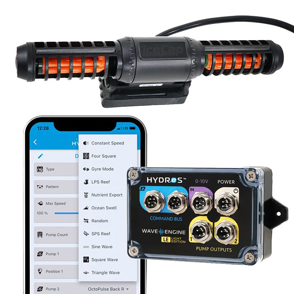 2K Gyre Flow Pump with WaveEngine LE WiFi Controller - 2000 GPH