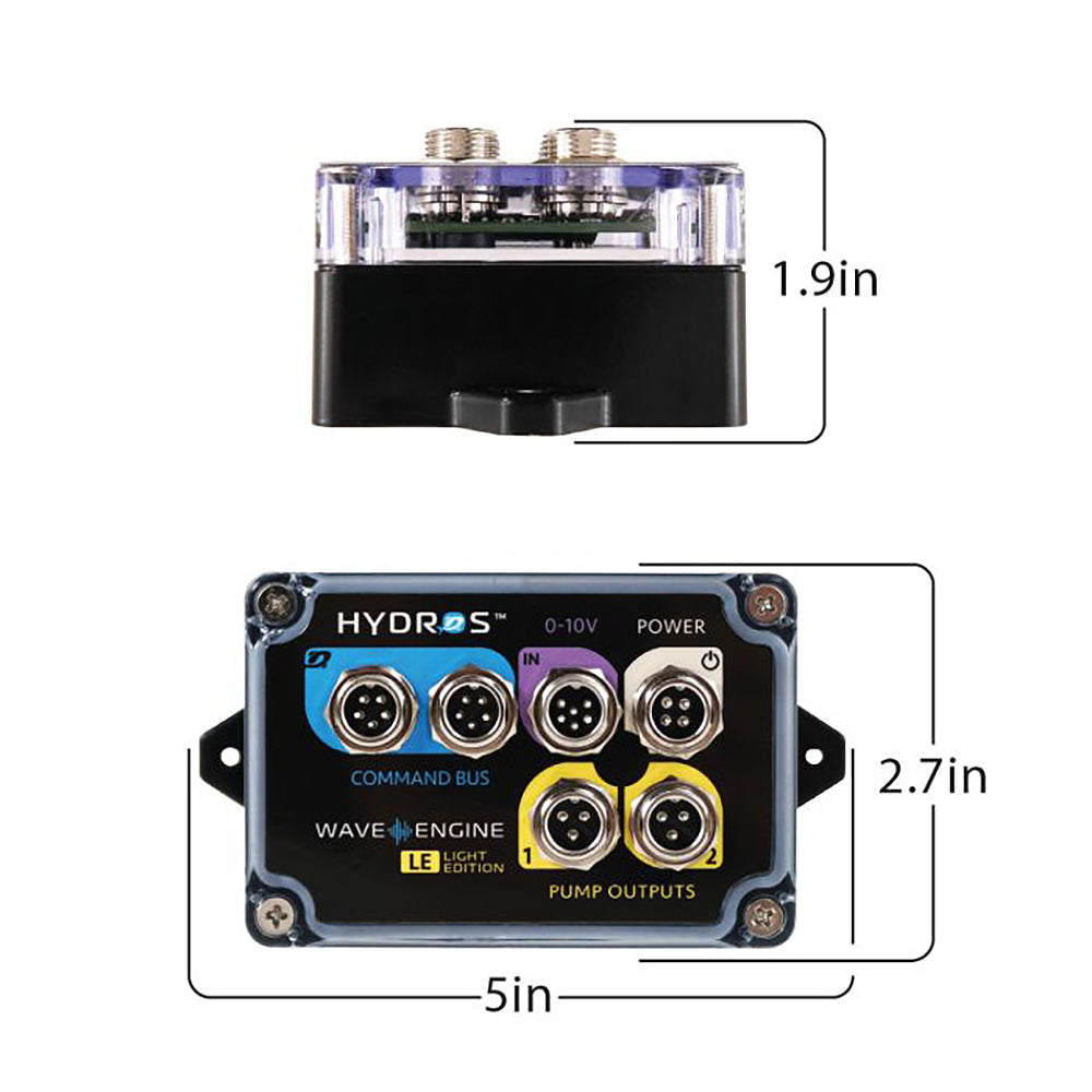 4K Gyre Flow Pump with WaveEngine LE WiFi Controller - 4000 GPH